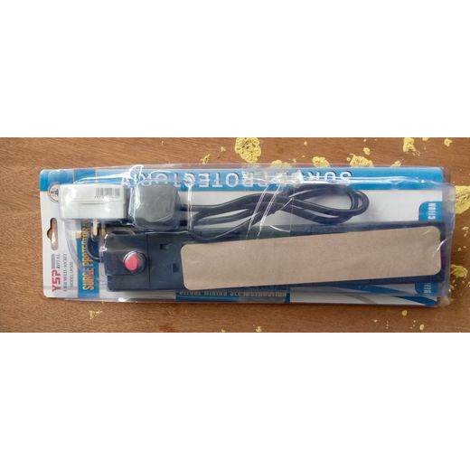 Power Surge Extension Box With  Free Adapter