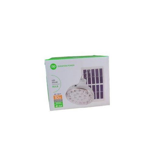 Dp  Solar Panel And USB Rechargeable Fluorescent Lamp EMERGENCY Bulb Torchlight Torch LED