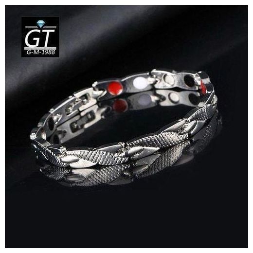 Fashion Silver Hand Chain Bracelet Stainless Steel For Man And Woman - image 2