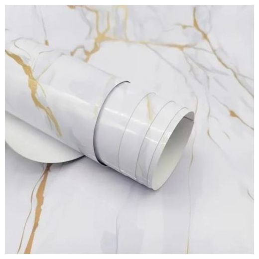 Generic 60cm Width Marble Waterproof Wallpaper Self Adhesive