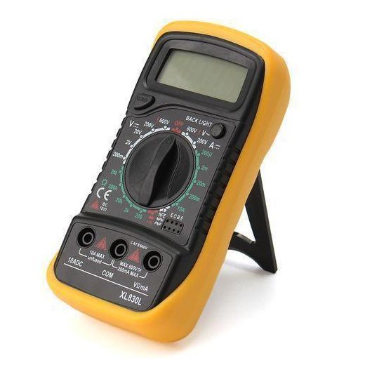 Electrical Digital Multimeter LCD Voltmeter Volt OHM Tester AC DC Multi