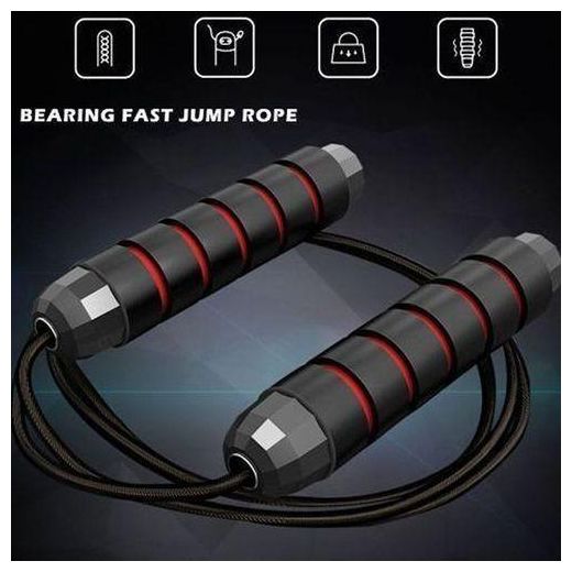 Generic Speed Jump Rope with Ball Bearing for Adults Students PE Exam Training - image 3
