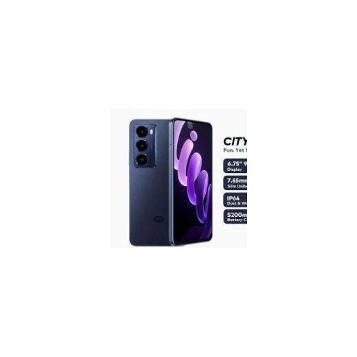 Itel  City 100 7.65mm" Slim Design 5200mah Android 128GB ROM/6GB RAM,Dualsim-NAVY BLUE