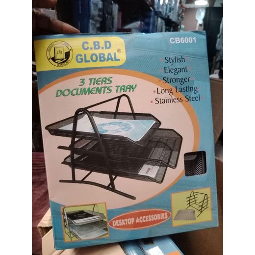 Generic 3 Tiers - Table Top Document Tray - image 2