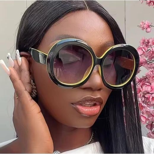 women's Lady Ladies Women Woman Big Square Big Frame Oversized  Sunglass