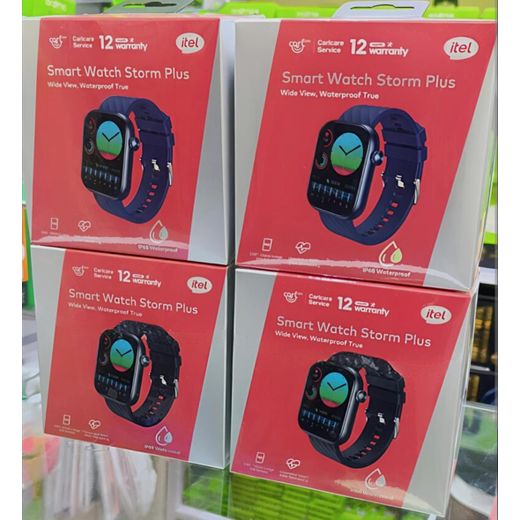 Itel Smart Watch Storm Plus – Waterproof Fitness Smartwatch