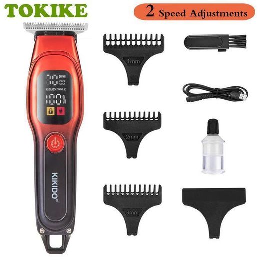 Generic Professional Hair Clippers Hair Trimmer With LCD Display