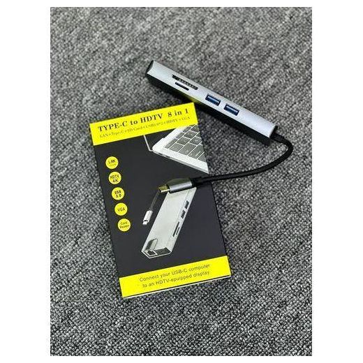 Generic Type C to HDTV 8-in-1 Adapter - image 3