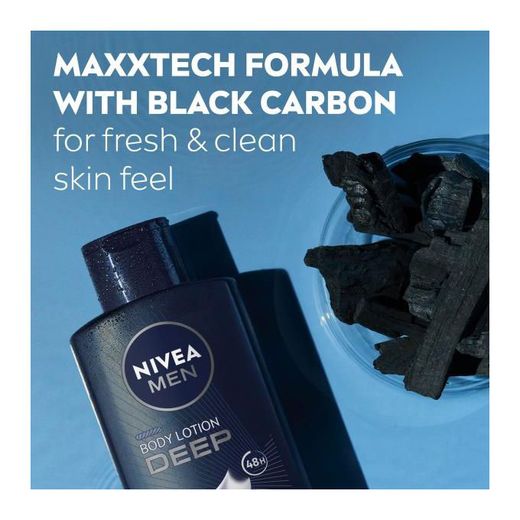 NIVEA MEN Deep Body Lotion  - 400ml (Pack Of 2) - image 3