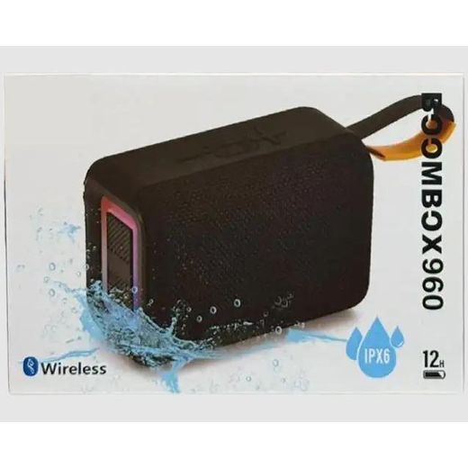Generic Zealot NEW BOOMBOX 960 Fabric Blue Tooth Speaker Outdoor Portable Wireless Hands-Free with Subwoofer Card Blu Etooth Waterproof Small Speaker Portable Quality Wireless Bluetooth Speaker MINI sound system outdoor bass powerful rechargeable - image 4