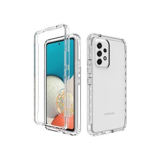 Samsung Galaxy A32 5G Transparent Front And Back Protective Case