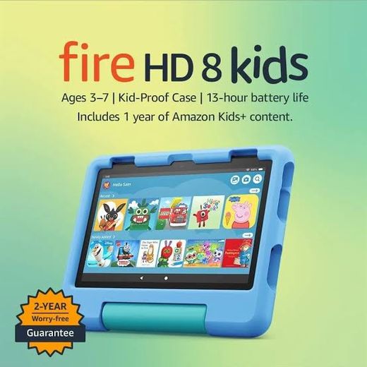 Fire HD 8 32GB, Kids Edition 2022 (12th Gen). 8” ROM 2GB RAM - image 4