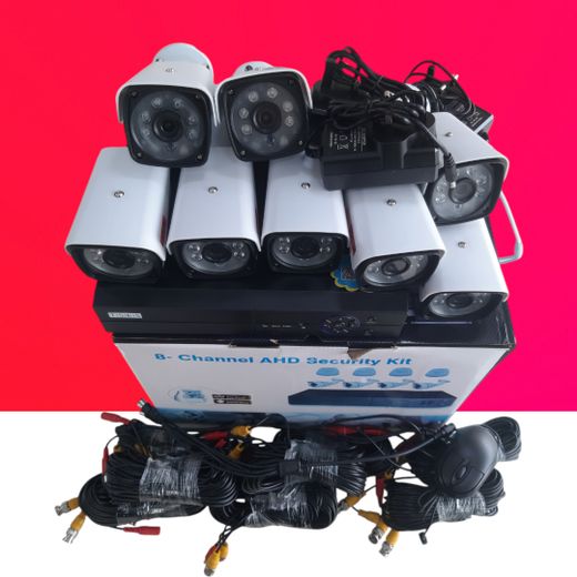 TSES 8 CHANNEL CCTV CAMERA KIT (AHD) HIGH DEFINITION NIGHTVISION - image 3
