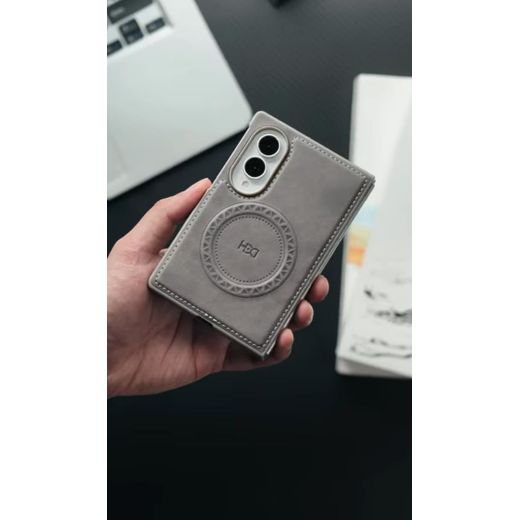Samsung Galaxy Z Fold 8 leather case with magsafe 