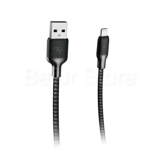 Itel Lightning Braided Fibre IPhone USB Cable - L22N - image 4