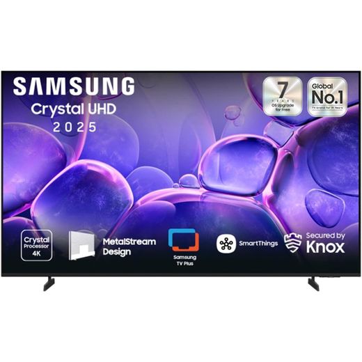 Samsung 55-Inch Class Crystal UHD 55U8000F 4K Smart TV (2025 Model) Endless Free Content, Crystal Processor 4K, MetalStream Design