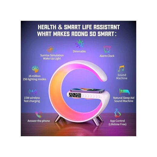 Generic Led Wireless Charging Bluetooth Speaker