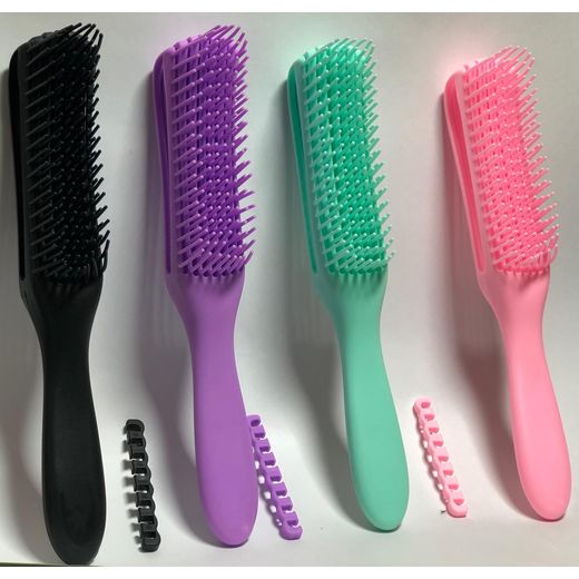 Generic Flexible detangling hair brush