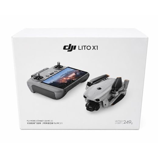 Quality DJI Lito X1 Fly More Combo Drone with DJI RC 2 Controller – 4K Camera, GPS, Foldable Design, Ultra-Light 