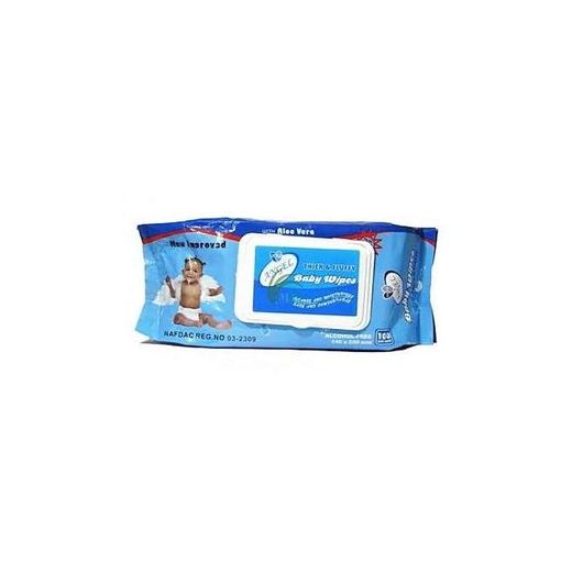 Angel Baby Wipes - 140 Count X2