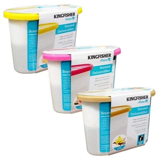 Kingfisher 10,5 Pcs Interior Dehumidifier Stops Damp,Mould,Condensation