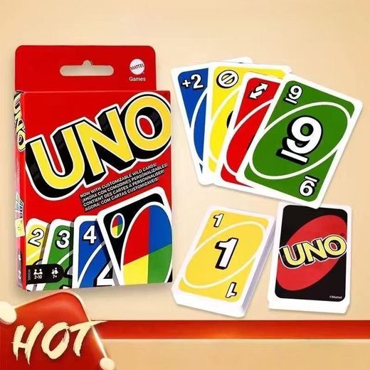 BiChu UNO Card Games Family Funny Entertainment Fun Playing Cards Kids Toys Gift Box uno Card Game Kids Toys - image 3