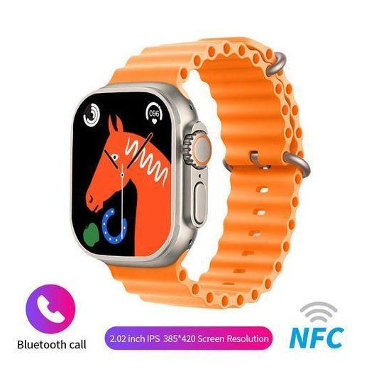 Generic Ultra 8  1:1 49mm Case Smartwatch Fitness NFC Smart Watch Heart Rate Series8 - image 2