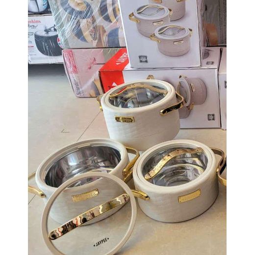 Luxura Glass Plastic Casserole Set
