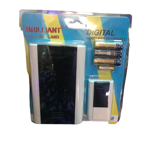Doorbell Brilliant England Digital Wireless Remote Control Doorbell