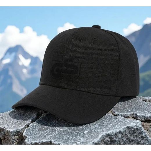 Trendy Gender Neutral Face Cap: Black 