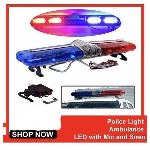 LED Revolving Police Light Ambulance 