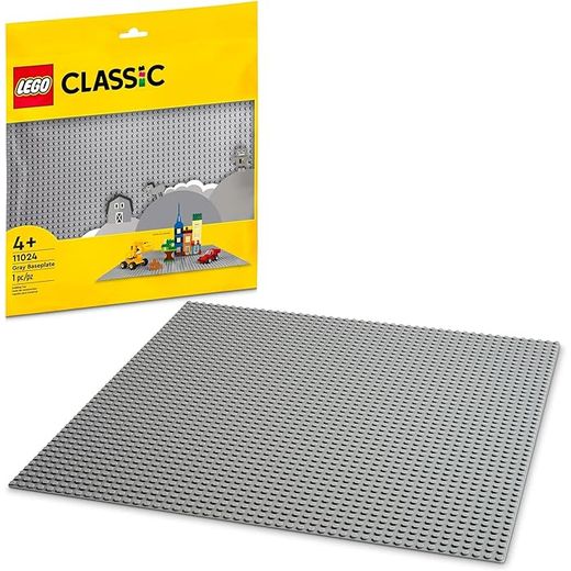 LEGO Classic Gray Baseplate 11024 Building Toy Set (1 Piece)