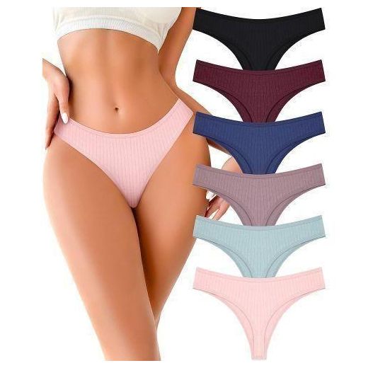 Ladies thong panties 6pic 