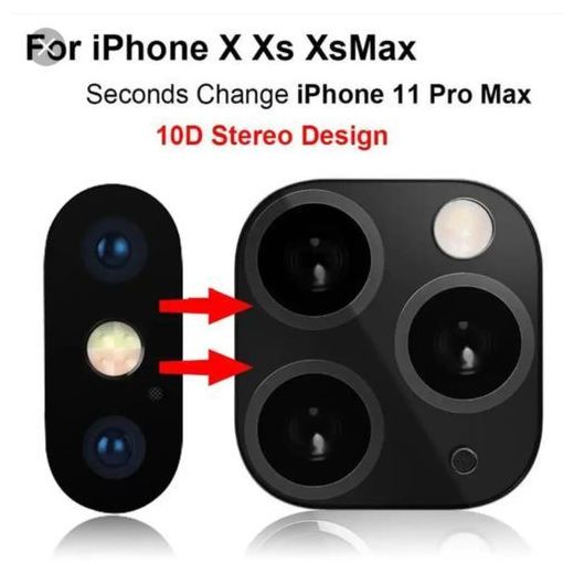 IPhone XS,XS MAX,X Camera Lens Protector & Upgrade To 11 Pro