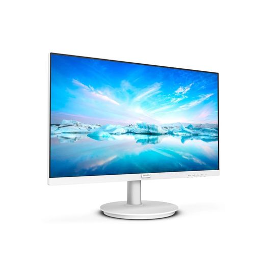 Philips 241V8AW - 24" FHD Monitor with inbuilt Speakers- White - image 2