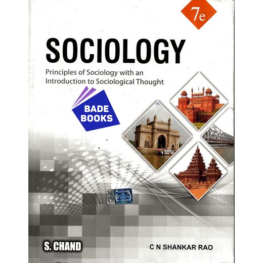 SOCIOLOGY (Principles Of Sociology With An Introduction To Sociological Though)