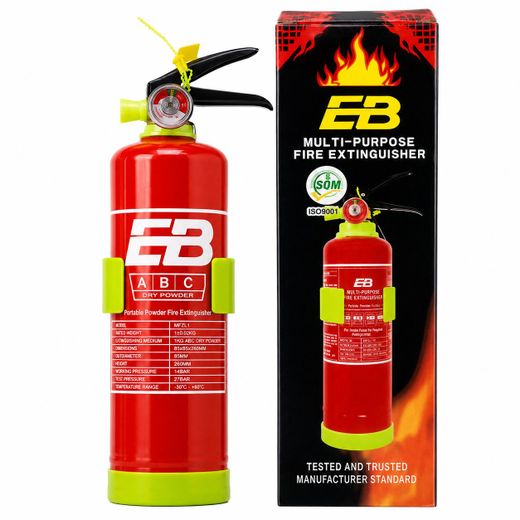 Generic 1KG Vehicle Fire Extinguisher – Portable Emergency Safety