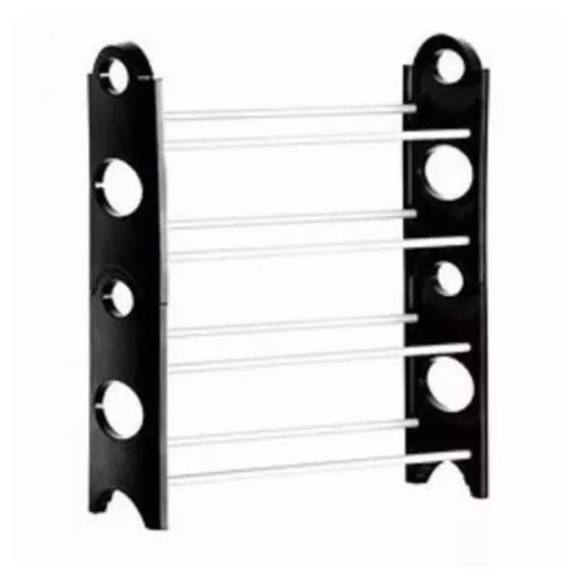 Stackable Shoe Rack For 12 Pairs Of Shoe...