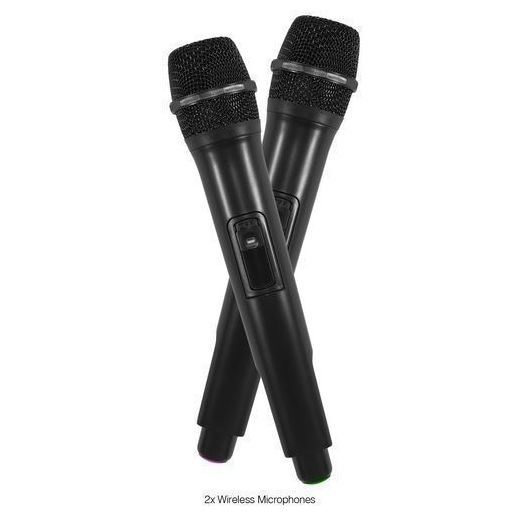Generic RECHARGEABLE BLUETOOTH KARAOKE PARTY PA DJ SPEAKER SYSTEM - image 2