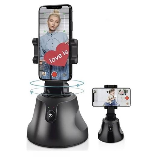 Holder Portable Rotating Phone Holder With AA Battery
