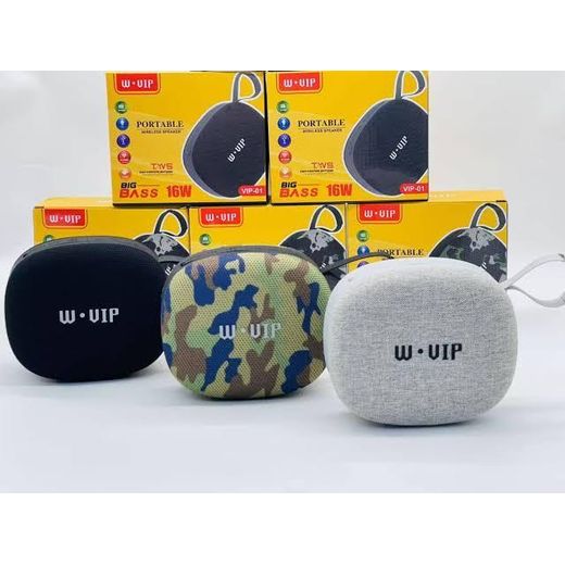 WUF WVIP-01 Portable Wireless Bluetooth Speaker With Radio 