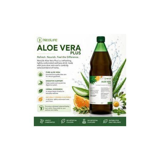 Wellness Natural Neo life Aloe Vera Plus Orange - 1 Litre. AloVera Plus