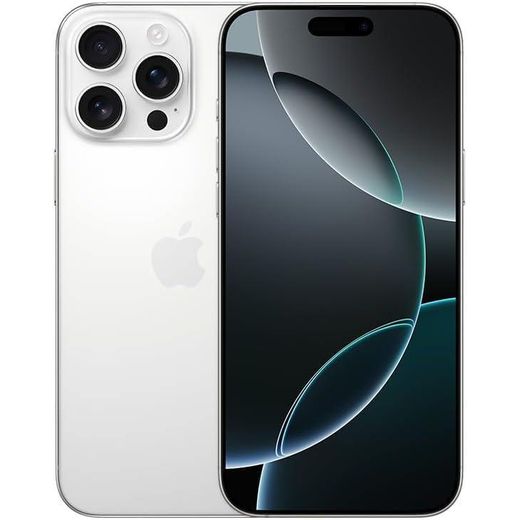 Apple iPhone 16 Pro Max - 6.9" - 512GB ROM - 8GB RAM - Single Nano Sim – 5G - iOS 18 – White  Titanium