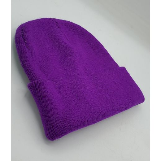 Fashion Ski Unique Beanie Head Warmer Purple