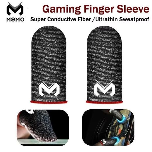 Generic 2pcs Mobile Gaming  Finger Sleeves Thumb Gloves For Mobile Gaming - 2pcs
