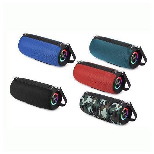 Generic HF-F96 Waterproof Portable Bluetooth Speaker with Radio & RGB Light - image 2