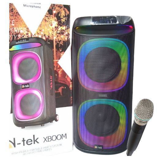 Ntek 120W Xboom heavy bass rechargeable speaker with led display