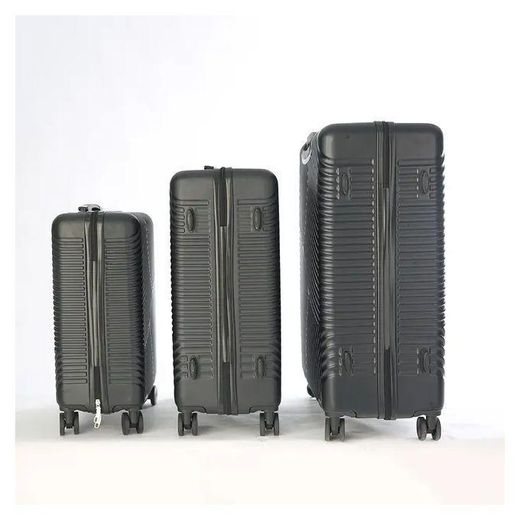 BLACK Bomber Travel Luggage Box- 3set 