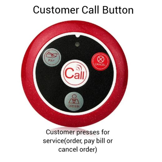 Caleocom Restaurant/Bar Waiters/Customers Wireless Service Call System - image 3