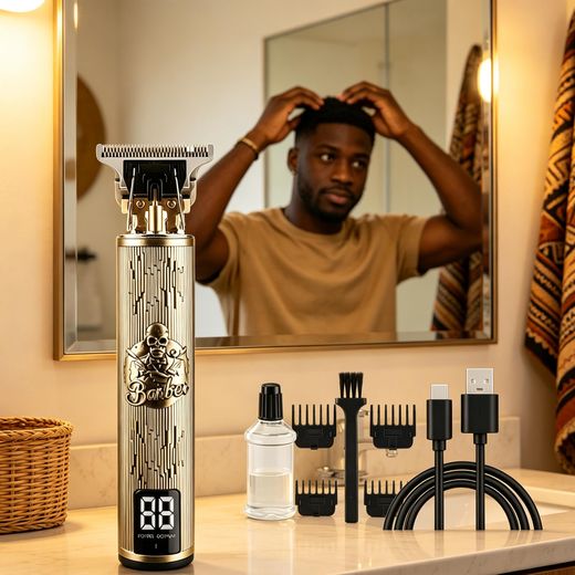 MATIHO Hair Clipper with LCD Display – Rechargeable Trimmer & clipper – Professional Grooming Kit for Men - image 4